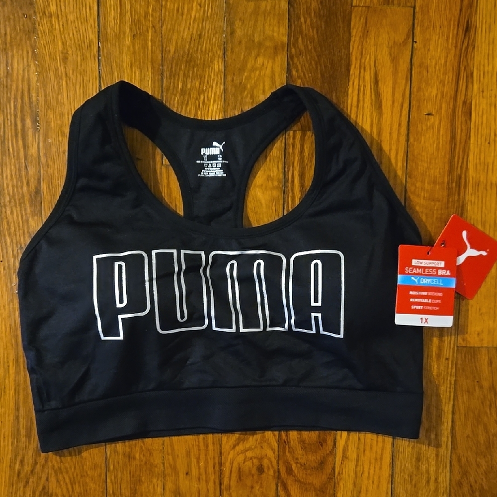 Puma Sports Bra In Plus Size 1XL